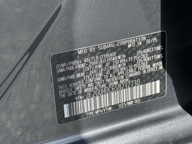 2025 Subaru Crosstrek in Winchester, VA 22602 - 18135416 44