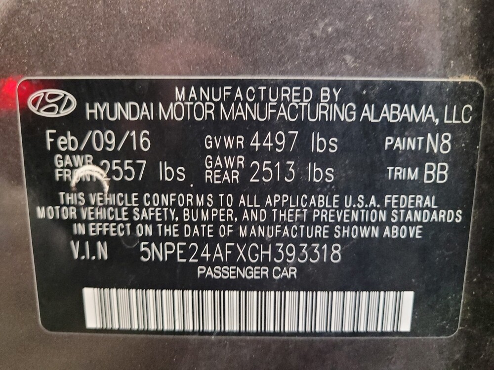 2016 Hyundai Sonata in Sacramento, CA 95821 - 18135460 33