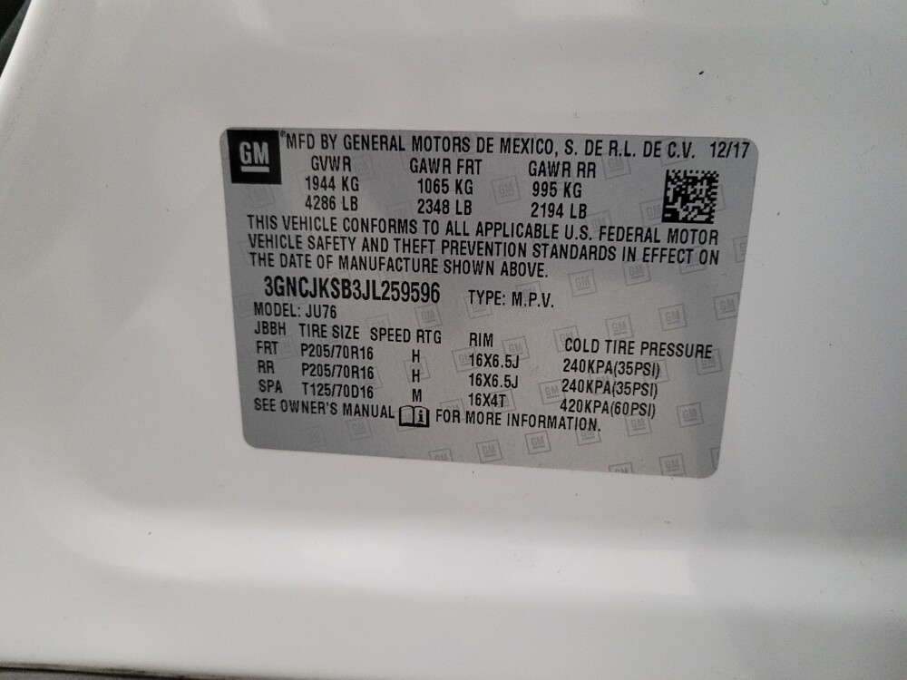 2018 Chevrolet Trax in Sacramento, CA 95821 - 18135462 33