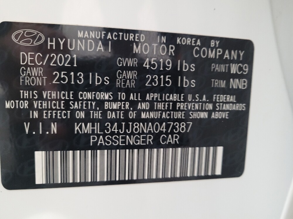 2022 Hyundai Sonata in Riverside, CA 92504 - 18135480 33