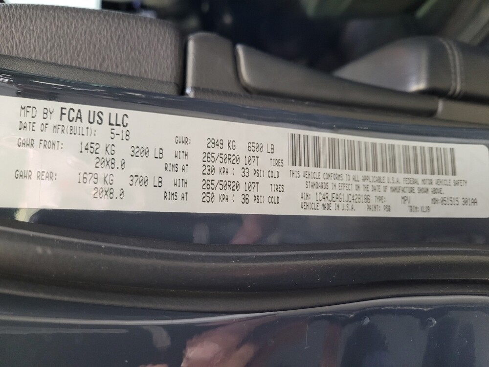 2018 Jeep Grand Cherokee in Fresno, CA 93726 - 18135483 33