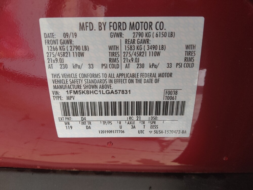 2020 Ford Explorer in Chattanooga, TN 37421 - 18135487 33