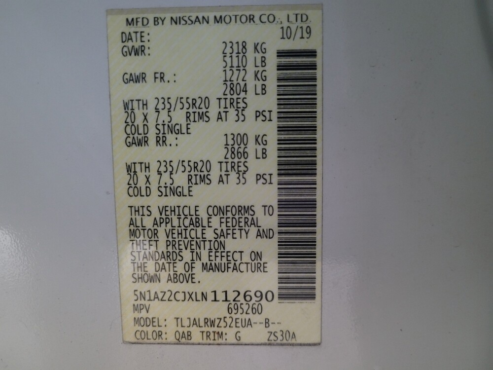 2020 Nissan Murano in Macon, GA 31210 - 18135489 33