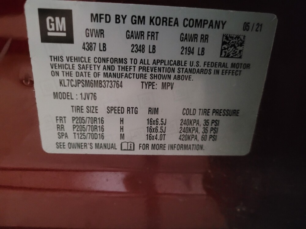 2021 Chevrolet Trax in Conyers, GA 30094 - 18135494 33