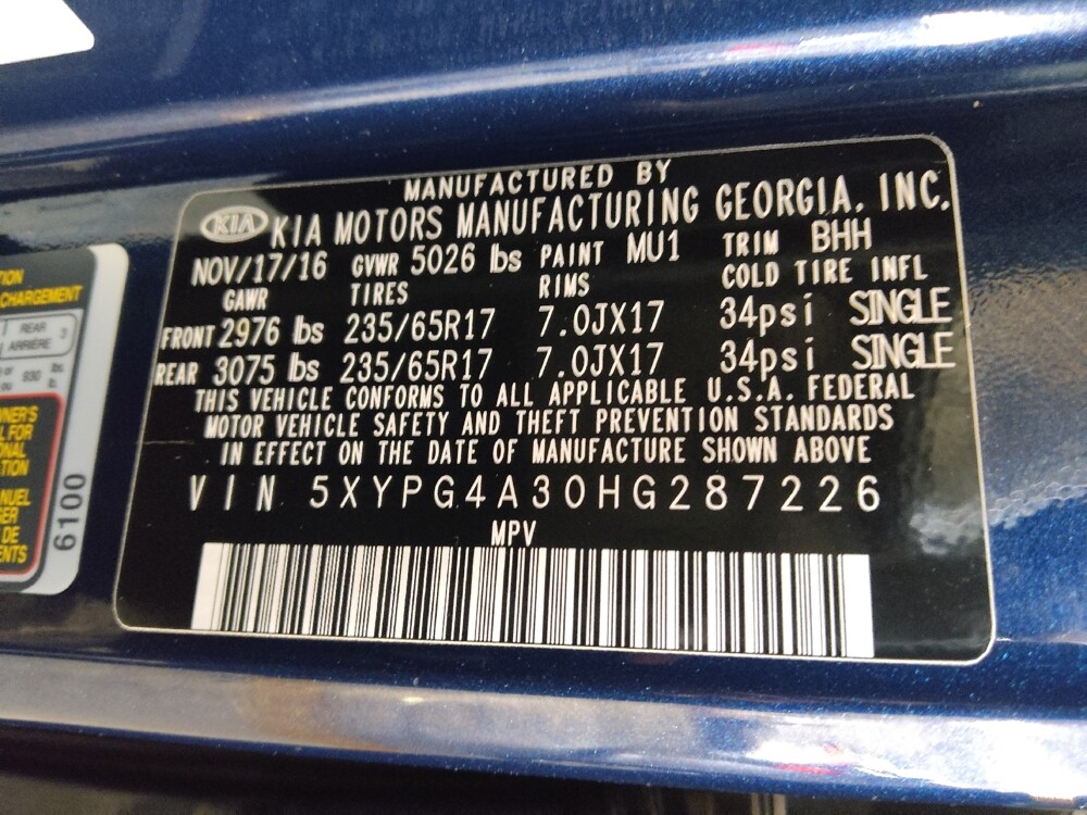 2017 Kia Sorento in Athens, GA 30606 - 18135503 33