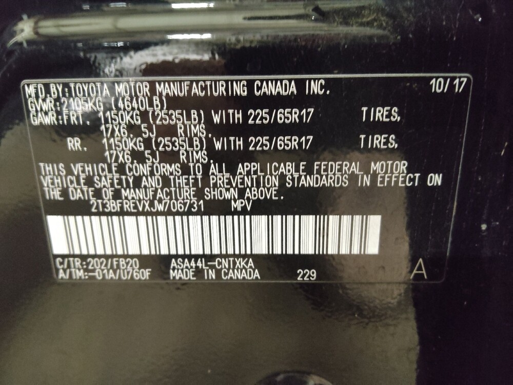 2018 Toyota RAV4 in Arlington, TX 76011 - 18135539 33