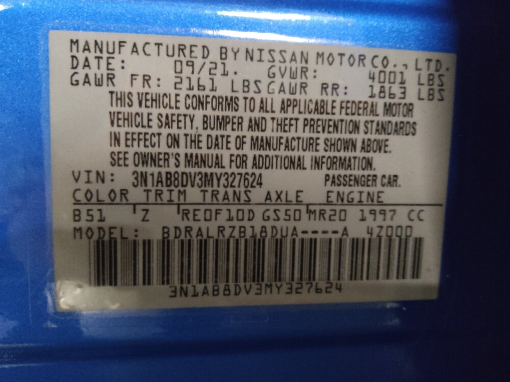 2021 Nissan Sentra in Fort Worth, TX 76116 - 18135542 33