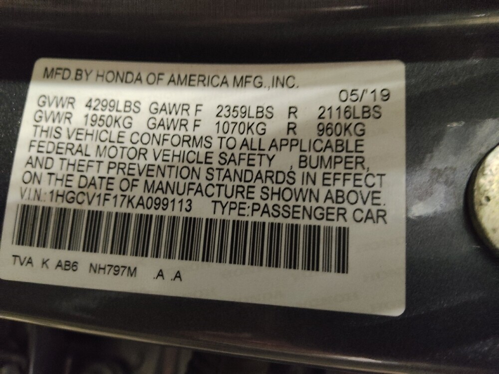 2019 Honda Accord in Fort Worth, TX 76116 - 18135546 33