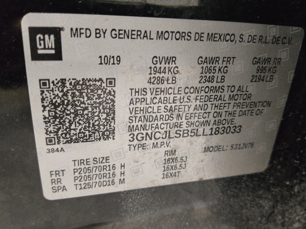 2020 Chevrolet Trax in Lewisville, TX 75067 - 18135553 33