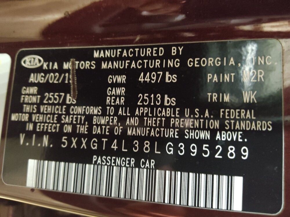 2020 Kia Optima in Arlington, TX 76011 - 18135555 33