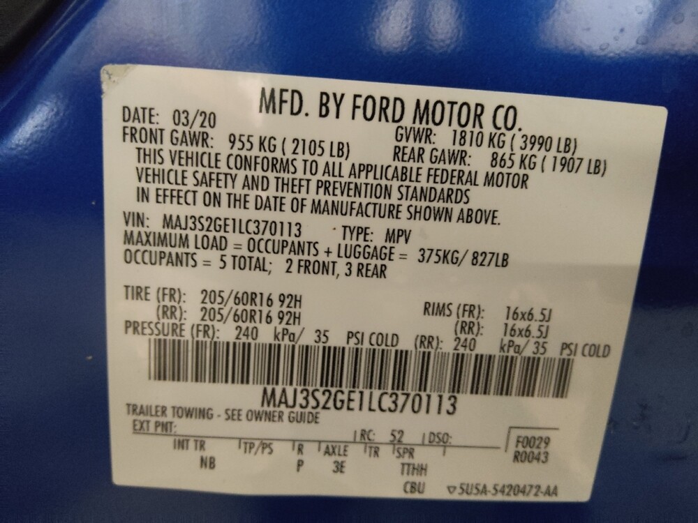 2020 Ford EcoSport in Arlington, TX 76011 - 18135565 33