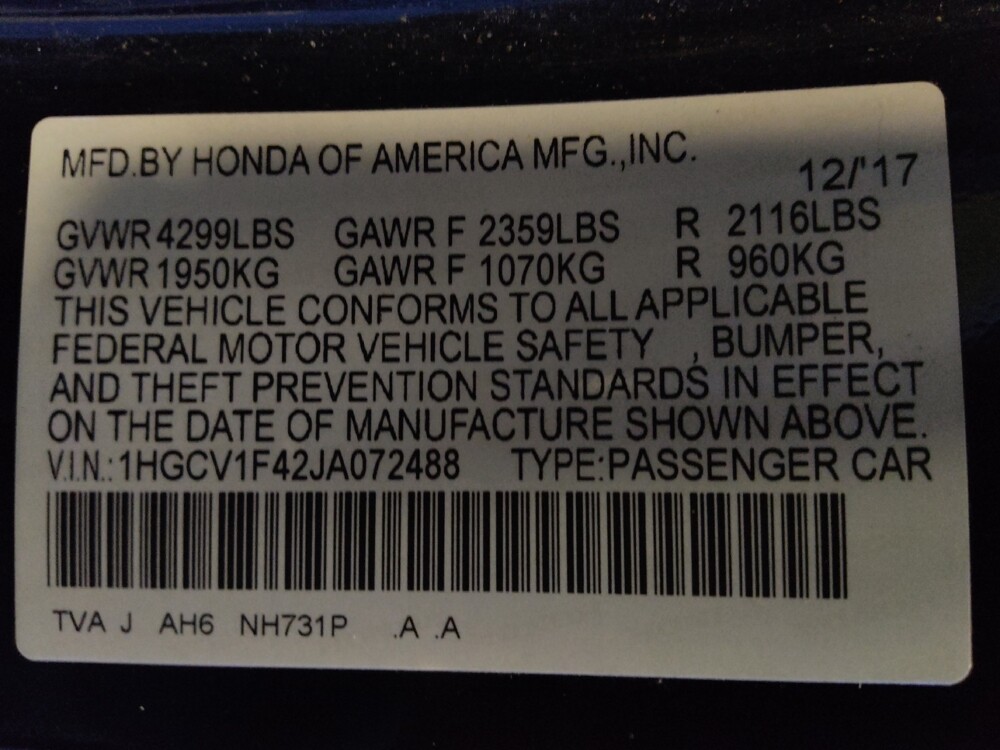 2018 Honda Accord in Phoenix, AZ 85022 - 18135567 33