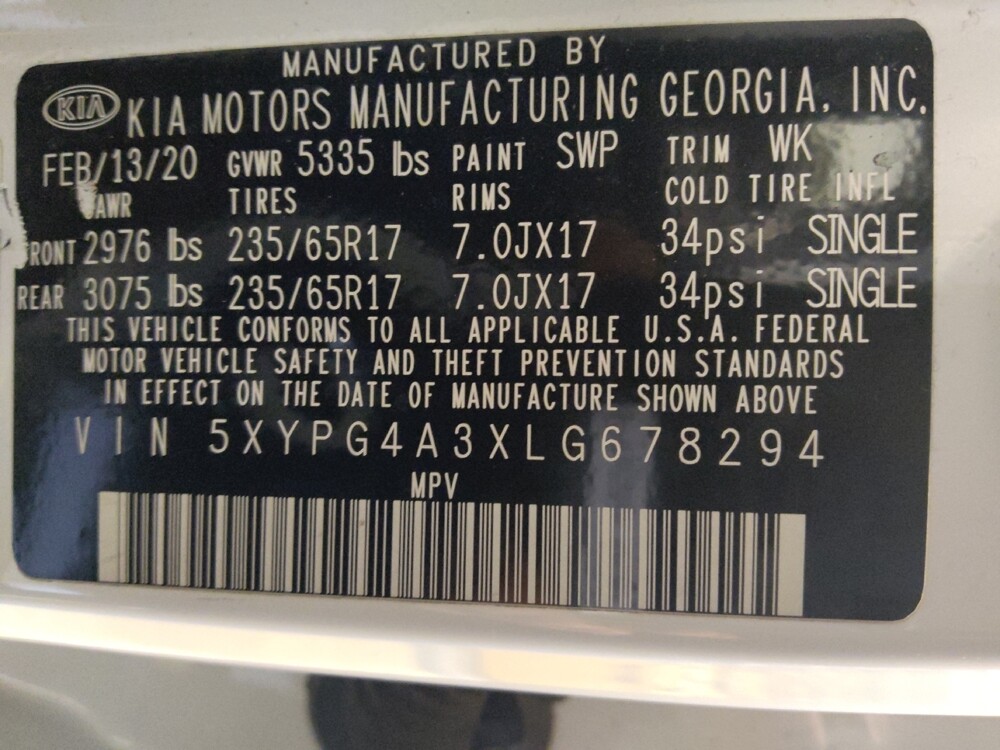 2020 Kia Sorento in Phoenix, AZ 85015 - 18135584 33