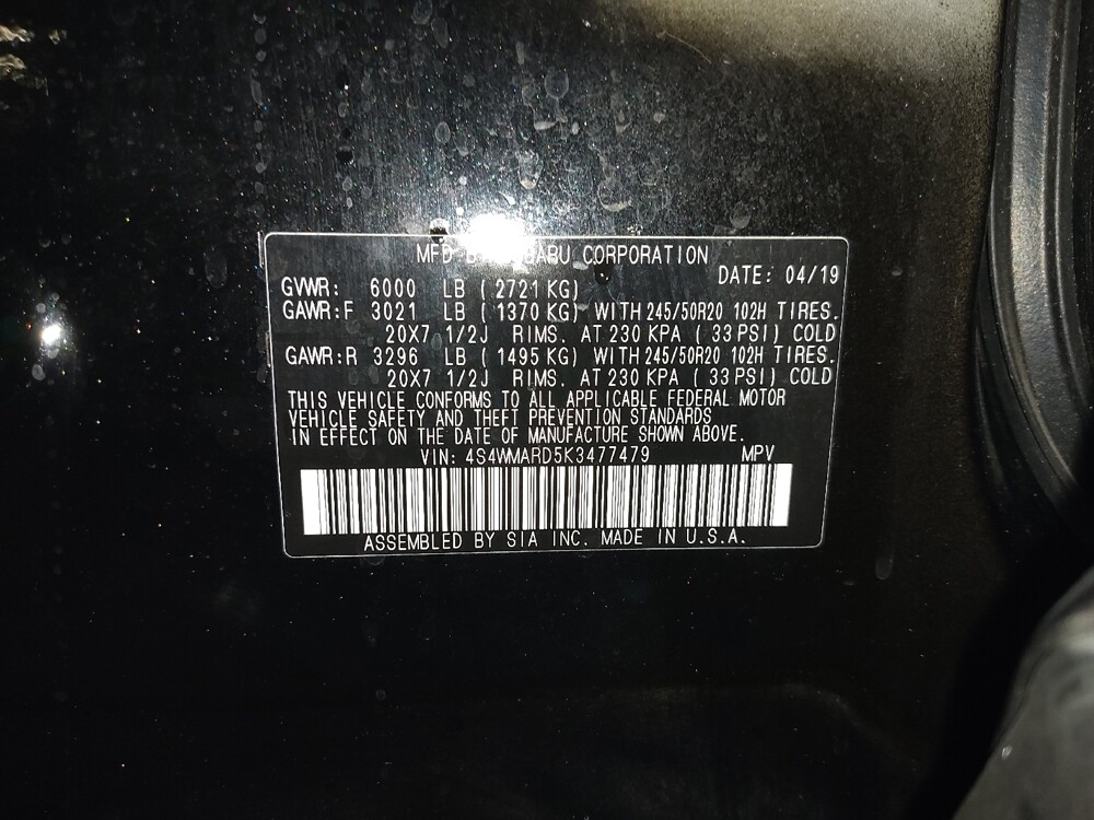 2019 Subaru Ascent in Tampa, FL 33619 - 18135593 33