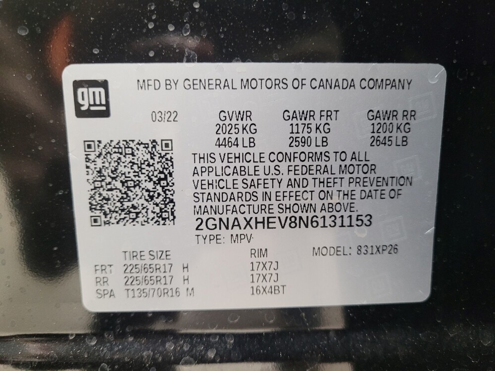 2022 Chevrolet Equinox in Tampa, FL 33619 - 18135609 33