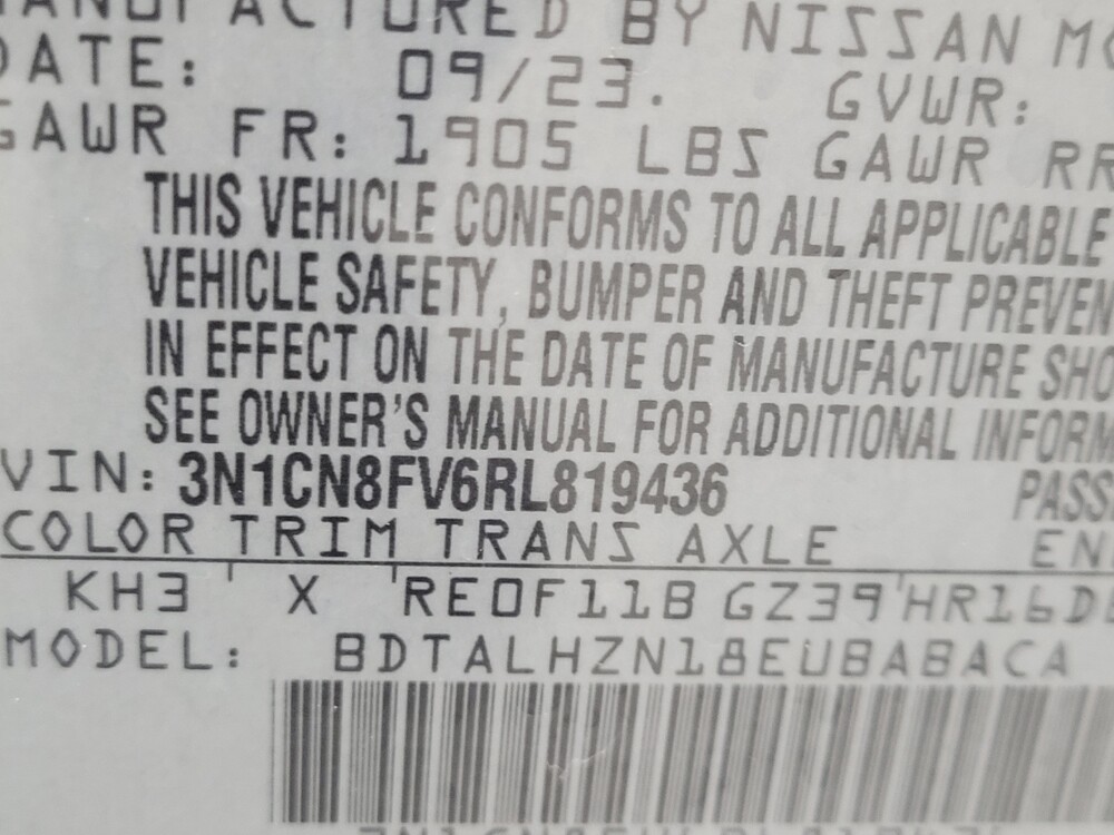 2024 Nissan Versa in Las Vegas, NV 89104 - 18135612 33