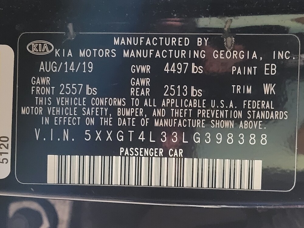 2020 Kia Optima in Savannah, GA 31419 - 18135632 33