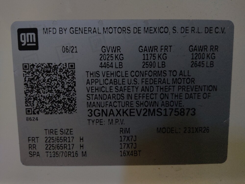 2021 Chevrolet Equinox in Gainesville, FL 32609 - 18135676 33