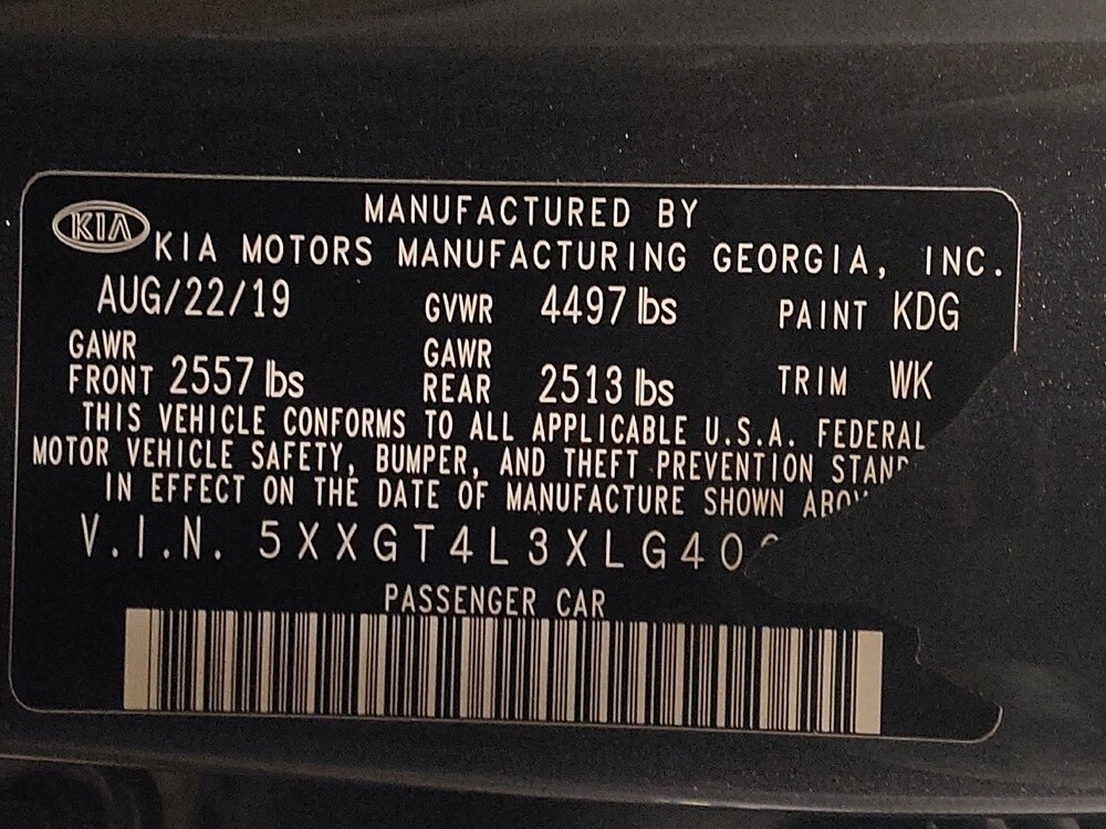 2020 Kia Optima in Savannah, GA 31419 - 18135682 33