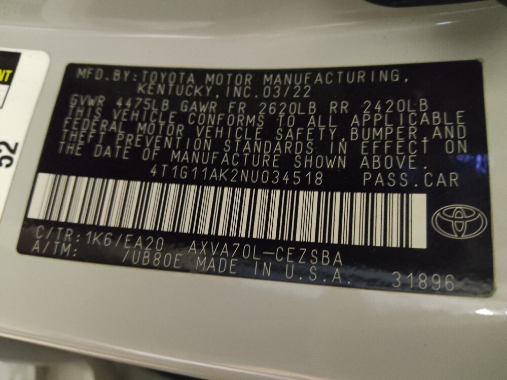 2022 Toyota Camry in Raleigh, NC 27604 - 18135694 33