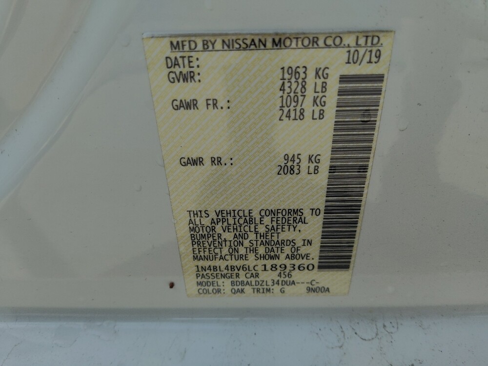 2020 Nissan Altima in Conway, SC 29526 - 18135703 33