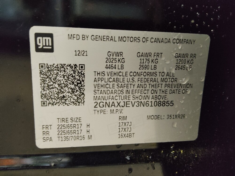 2022 Chevrolet Equinox in Gastonia, NC 28056 - 18135748 33