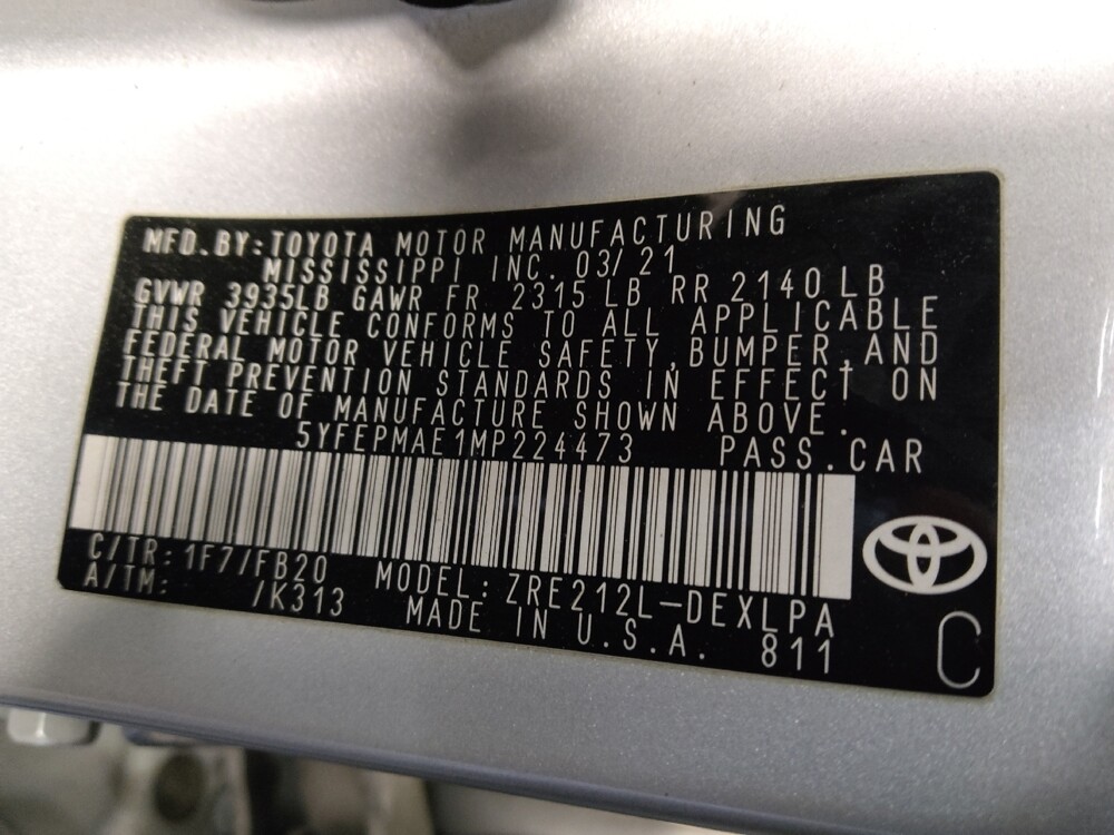 2021 Toyota Corolla in Charlotte, NC 28273 - 18135750 33