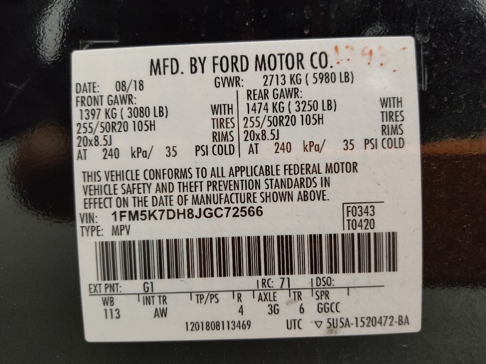 2018 Ford Explorer in Lakewood, CO 80215 - 18135757 33