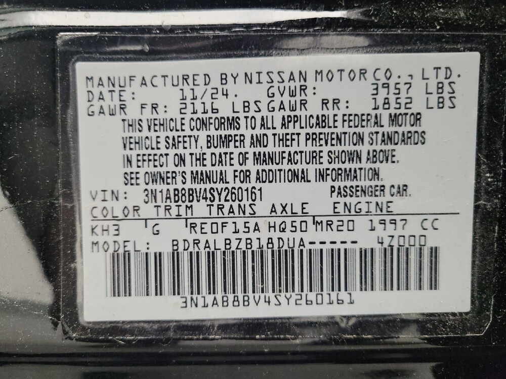 2025 Nissan Sentra in Huntsville, AL 35816 - 18135767 33