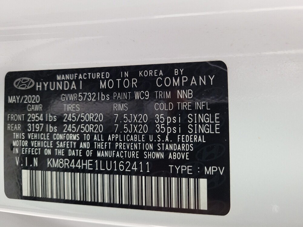 2020 Hyundai Palisade in Huntsville, AL 35816 - 18135777 33