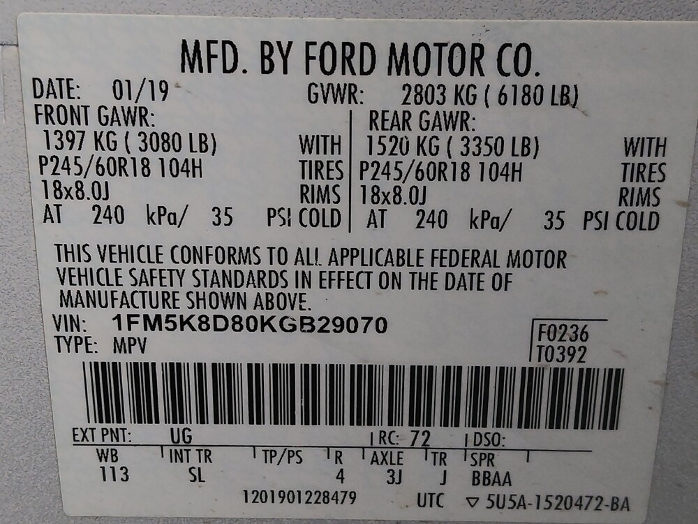 2019 Ford Explorer in Round Rock, TX 78664 - 18135809 33