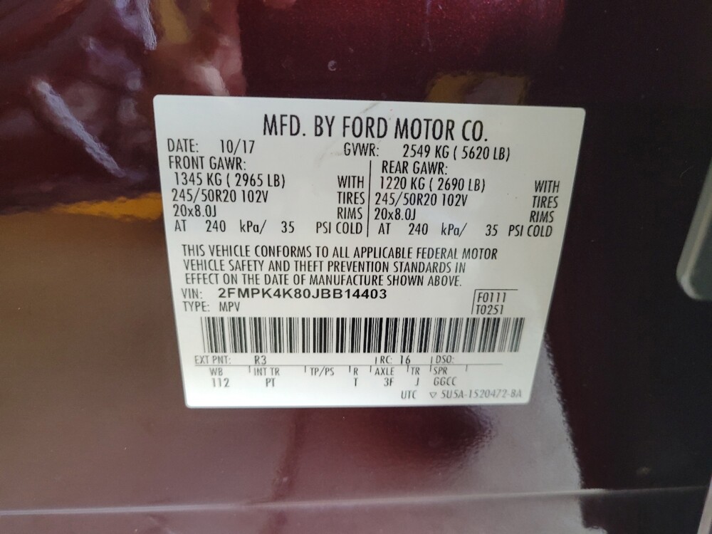 2018 Ford Edge in Columbus, OH 43228 - 18135823 33