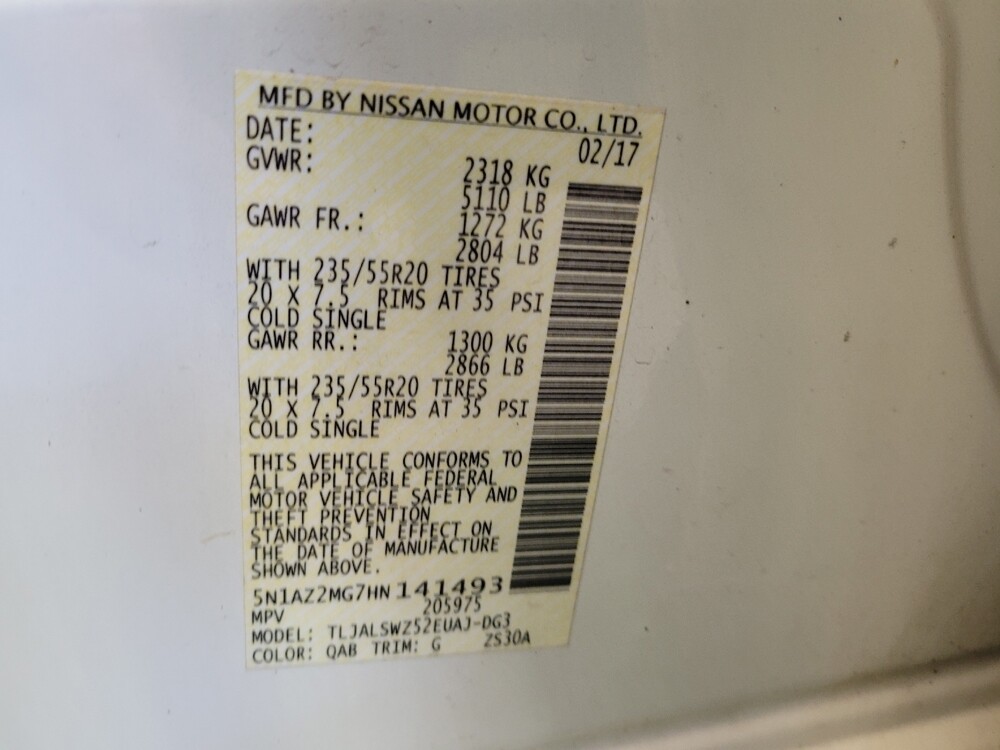 2017 Nissan Murano in Louisville, KY 40258 - 18135825 33