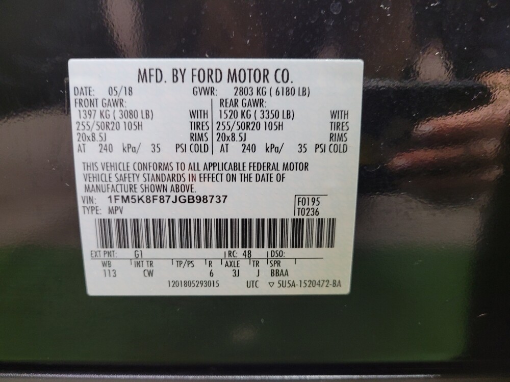 2018 Ford Explorer in Louisville, KY 40258 - 18135830 33