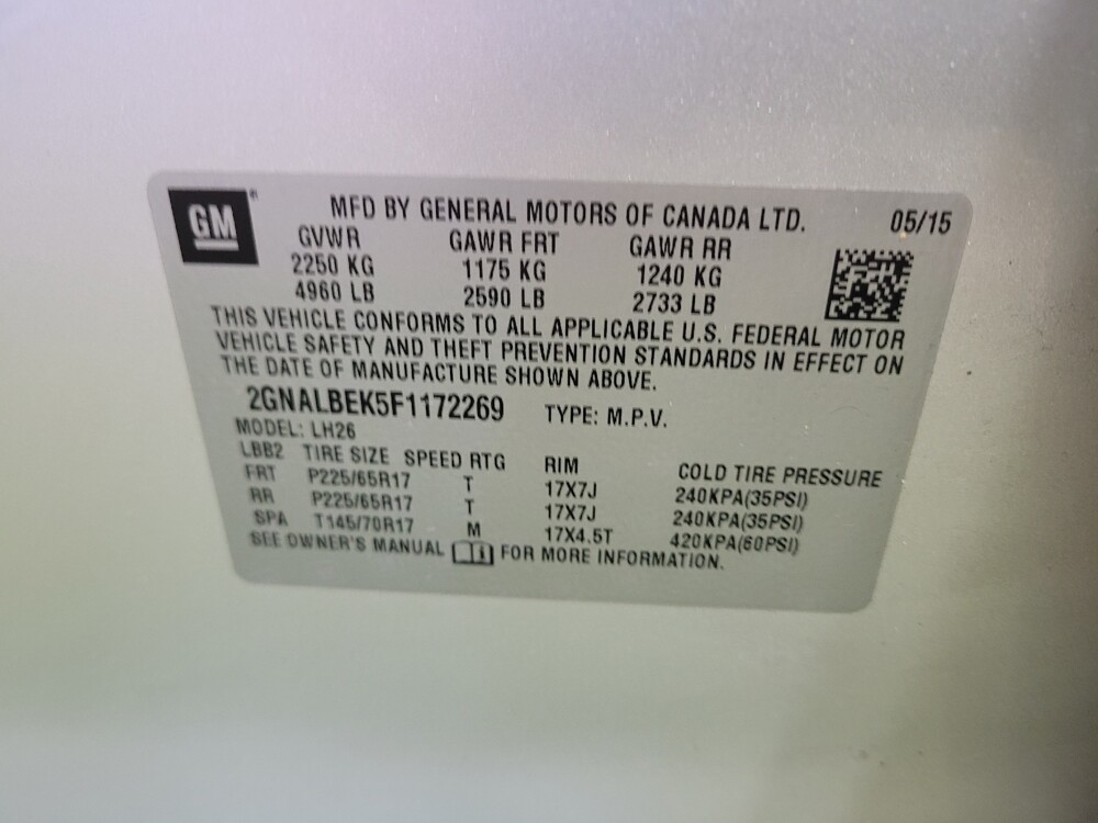 2015 Chevrolet Equinox in Louisville, KY 40258 - 18135836 33