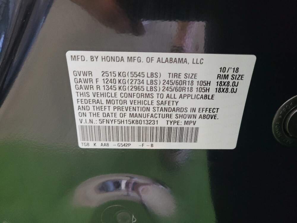 2019 Honda Pilot in Louisville, KY 40258 - 18135852 33