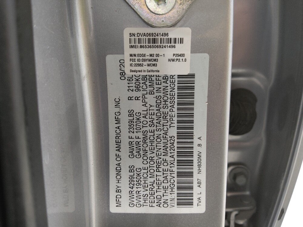 2020 Honda Accord in Columbus, OH 43231 - 18135859 33