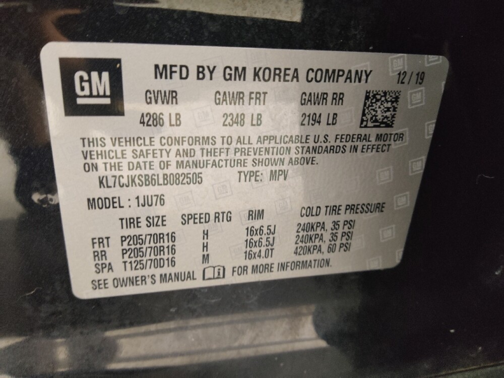 2020 Chevrolet Trax in St. Louis, MO 63136 - 18135870 33