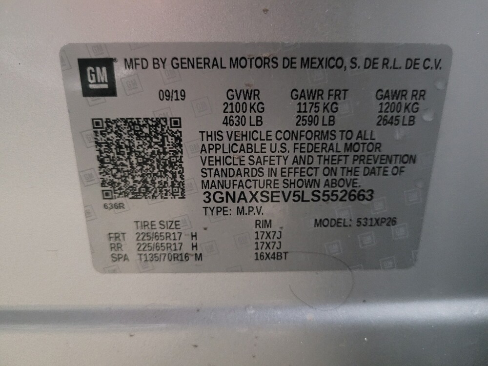 2020 Chevrolet Equinox in Chesapeake, VA 23320 - 18135888 33