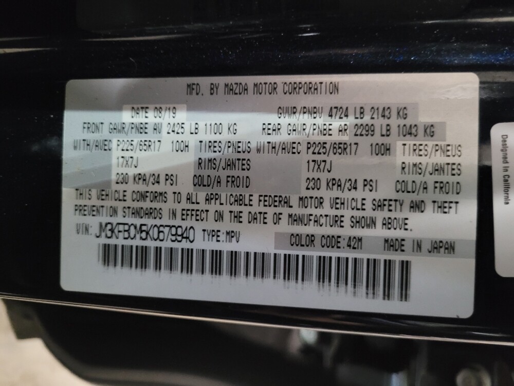 2019 MAZDA CX-5 in Glen Burnie, MD 21061 - 18135889 33