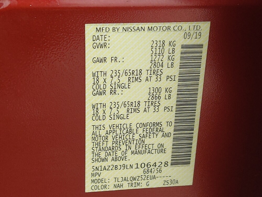 2020 Nissan Murano in St. Louis, MO 63125 - 18135925 33