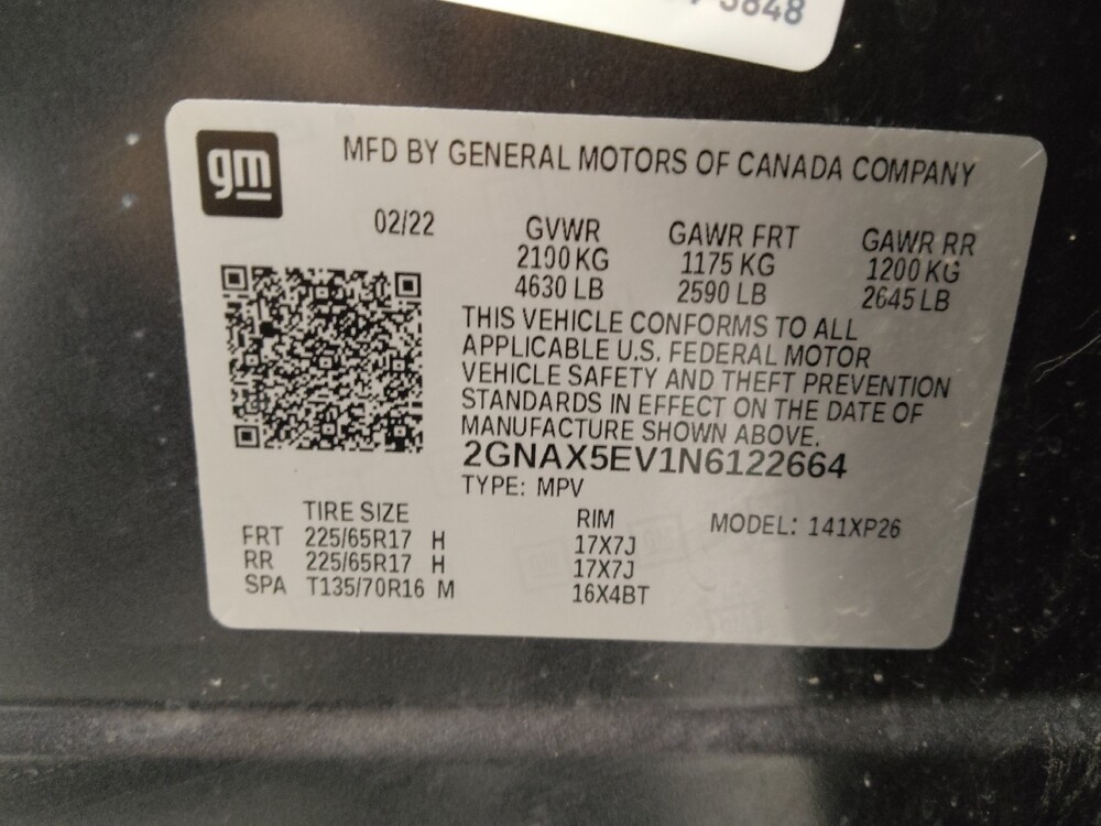 2022 Chevrolet Equinox in Gladstone, MO 64118 - 18135927 33