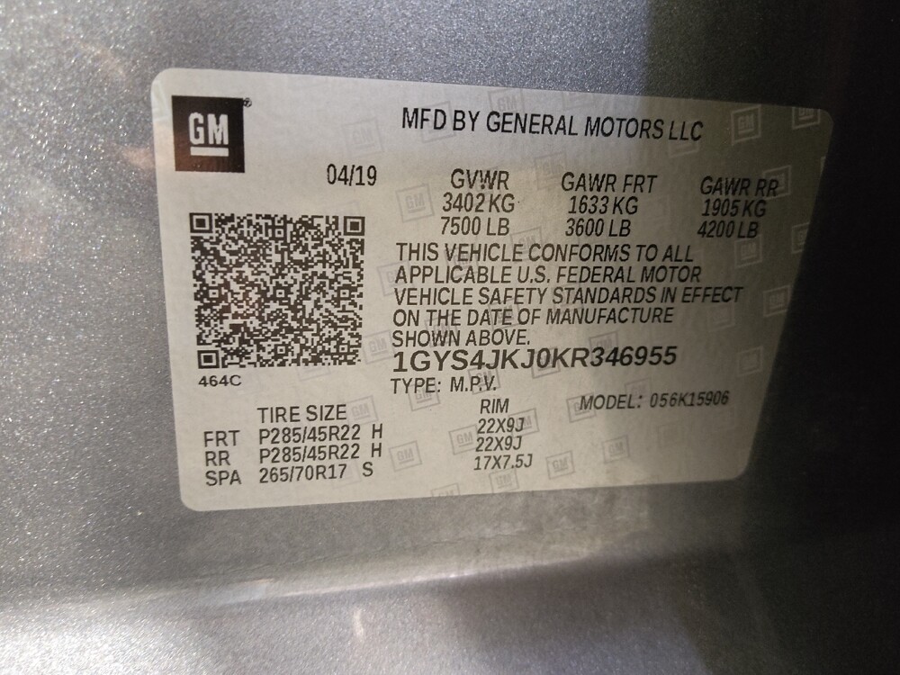 2019 Cadillac Escalade ESV in Midlothian, IL 60445 - 18135931 33