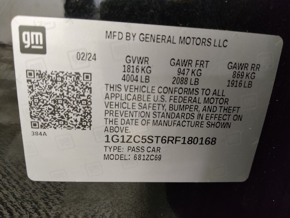 2024 Chevrolet Malibu in Midlothian, IL 60445 - 18135932 33