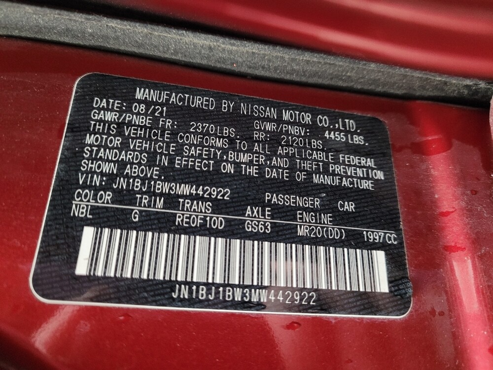 2021 Nissan Rogue Sport in Eastpointe, MI 48021 - 18135951 33