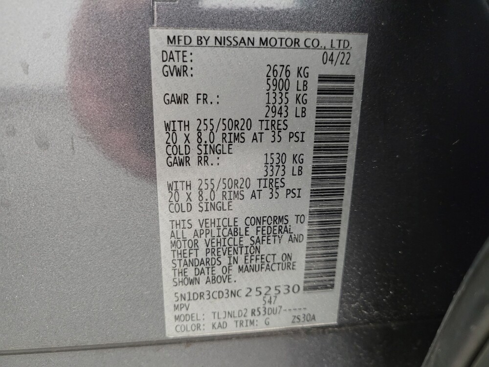 2022 Nissan Pathfinder in Eastpointe, MI 48021 - 18135957 33