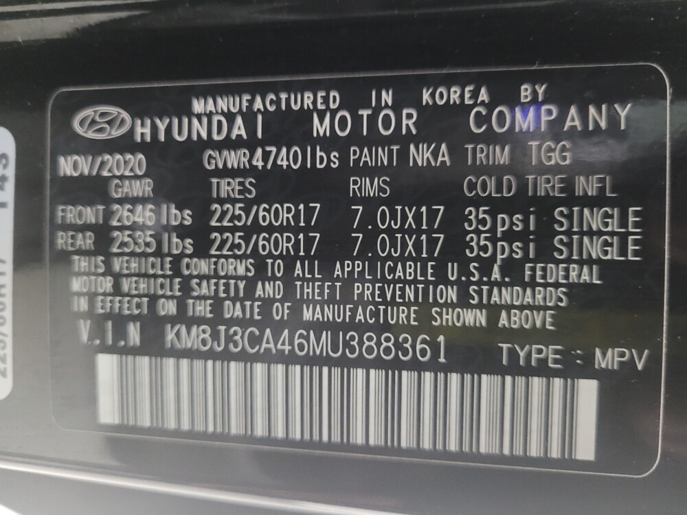 2021 Hyundai Tucson in Eastpointe, MI 48021 - 18135964 33