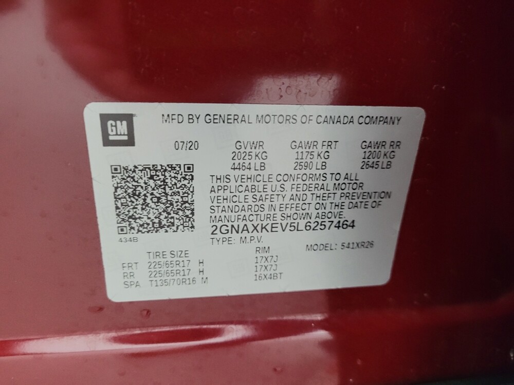 2020 Chevrolet Equinox in Grand Rapids, MI 49508 - 18135969 33