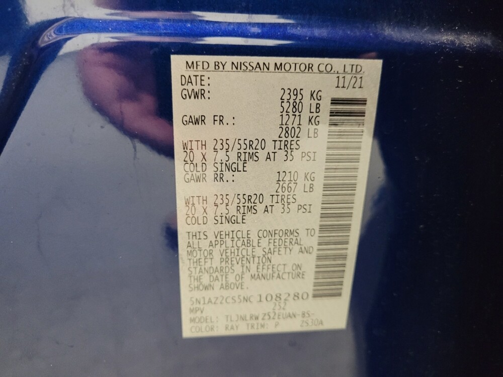 2022 Nissan Murano in Eastpointe, MI 48021 - 18135972 33