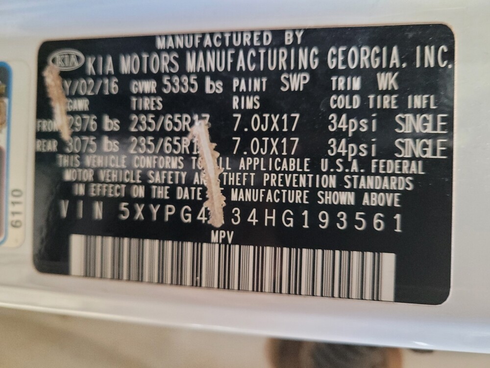 2017 Kia Sorento in Downey, CA 90241 - 18136039 33